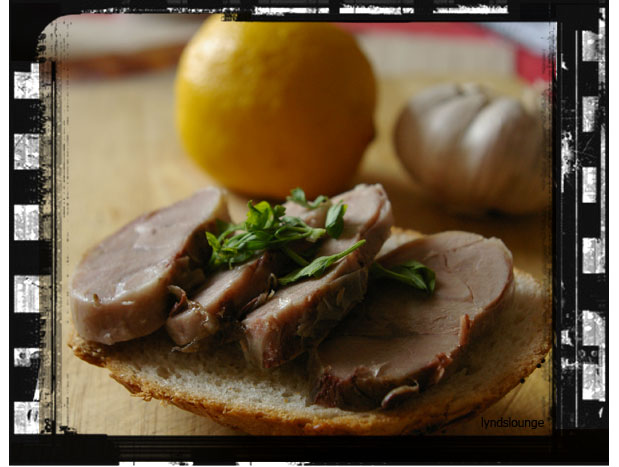 Rost pork, porchetta pork
